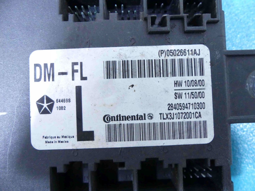 фото №3, Модуль дверь перед левый dodge charger ii 10-14