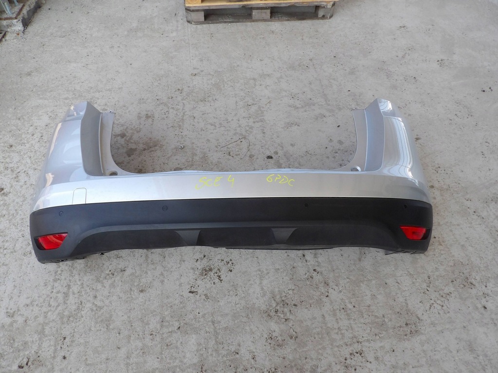 фото №1, Бампер задній 6pdc renault scenic iv 4 код лакофарбового покриття: ted69