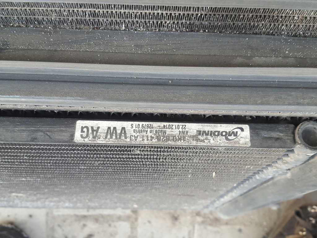 фото №6, Superb 2 ii lift 2.0 tdi радиатор вентиляторы kpl