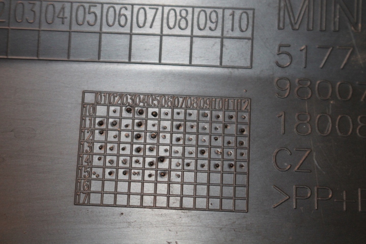 фото №10, Молдинг крыла задняя правая левая mini r60 51779800770 51779800769