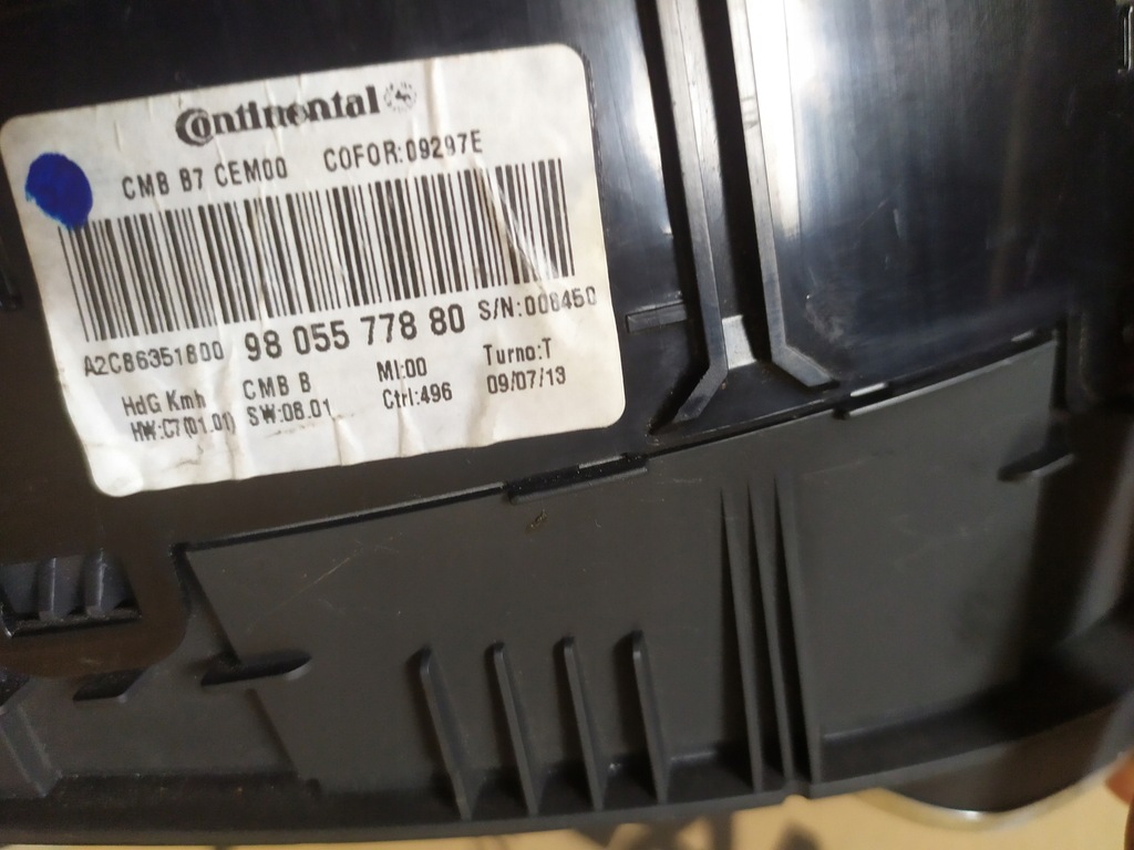 фото №5, Лічильник europa citroen c4 ds4 9805577880