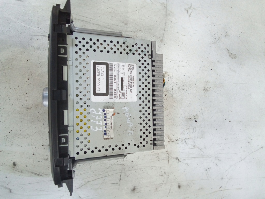 фото №2, J773 радио opel agila b 39101-51k0