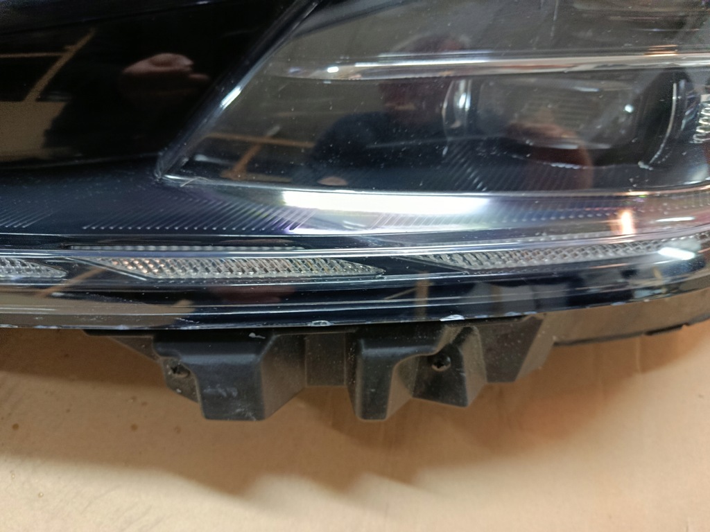 фото №11, Kia ev6 ev-6 21- фара лампа ліва лівий full led eu cała ні клеєна