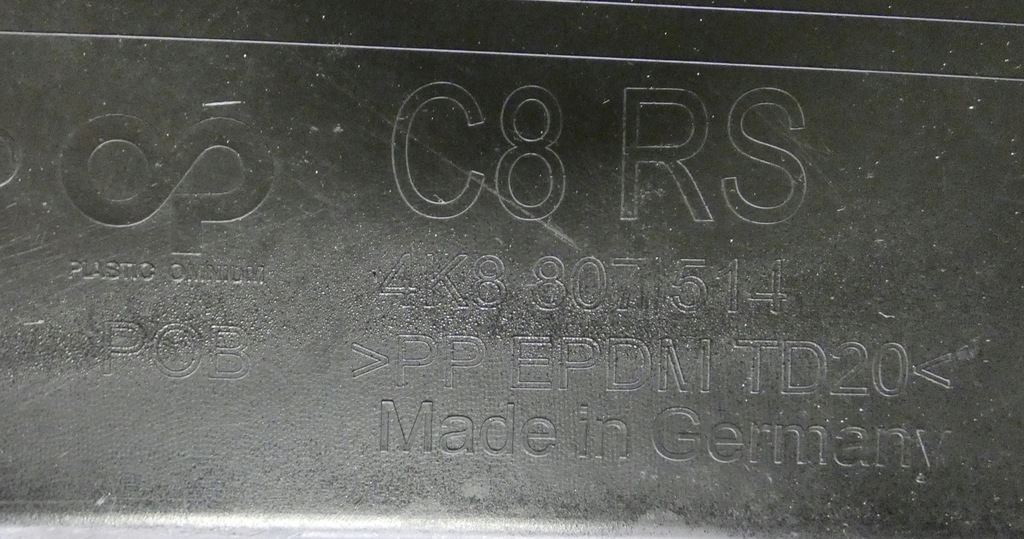 фото №16, Audi rs7 a7 4k8807514 накладка спойлер бампера задняя