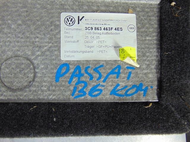 фото №7, Килимок обшивка багажника vw passat b6 kombi