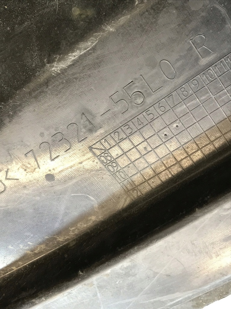 фото №10, Suzuki sx4 sx 4 подкрылок перед правое 72321-55l0