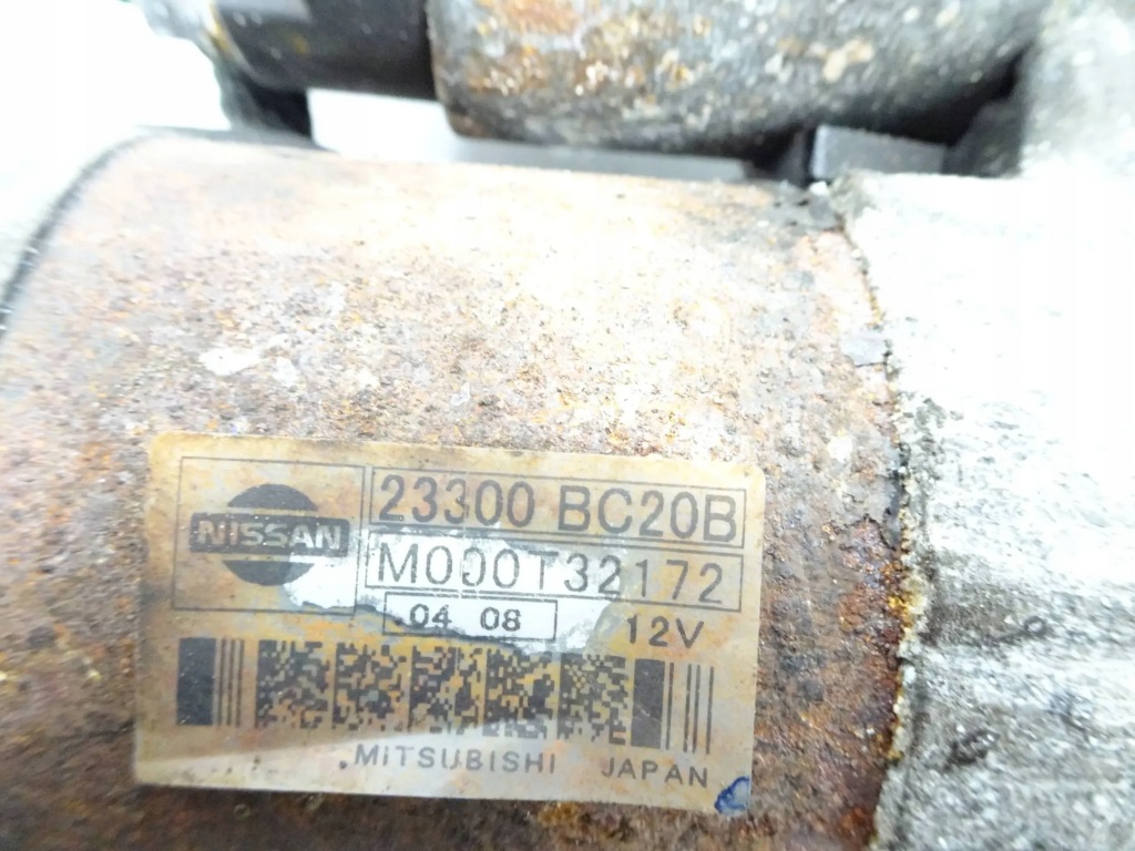 фото №6, Стартер nissan qashqai j10 1.6 b