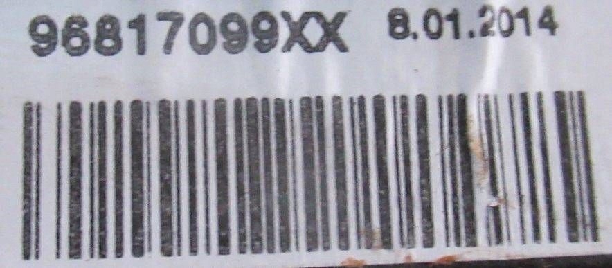 фото №5, Citroen c3 picasso pas безпеки середній задній задня 96817099xx