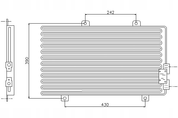фото №1, Nissens 94208 конденсатор, кондиціонер