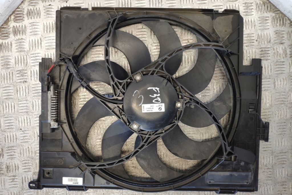 фото №7, Вентилятор радіатора bmw 3 f30, f80 7640508 2.0l дизель 135kw 2013