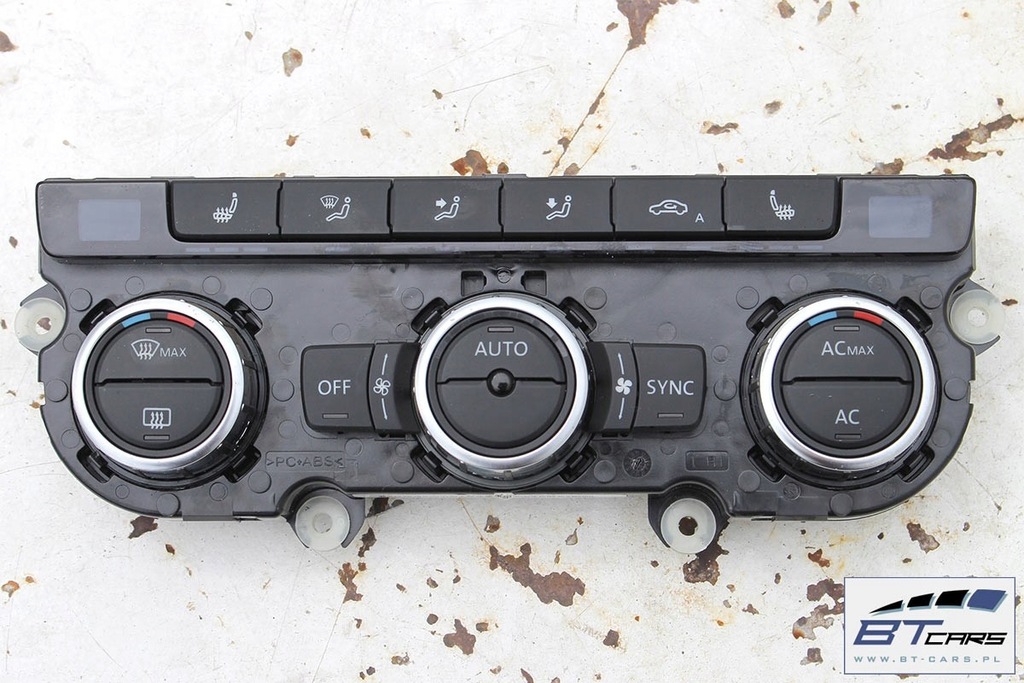 фото №8, Vw the beetle панель кондиціонера 5c0907044n модуль блок керування обдув кондиціонер 5