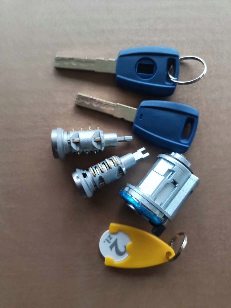 фото №10, Набор комплект замки вкладыш замок зажигания вкладка дверь opel combo d x12 2012-