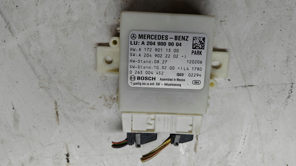фото №1, Модуль паркування pdc mercedes w204 lift a2049009004