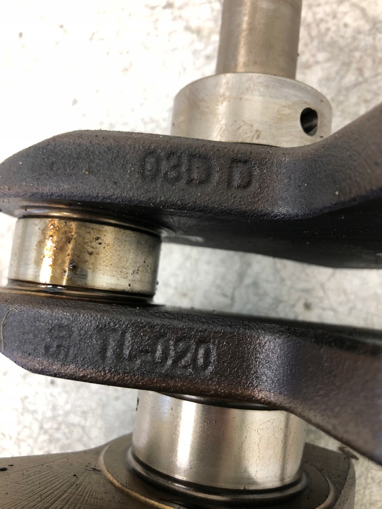 Wał колінчастий vw skoda 1.2 azq Недорого