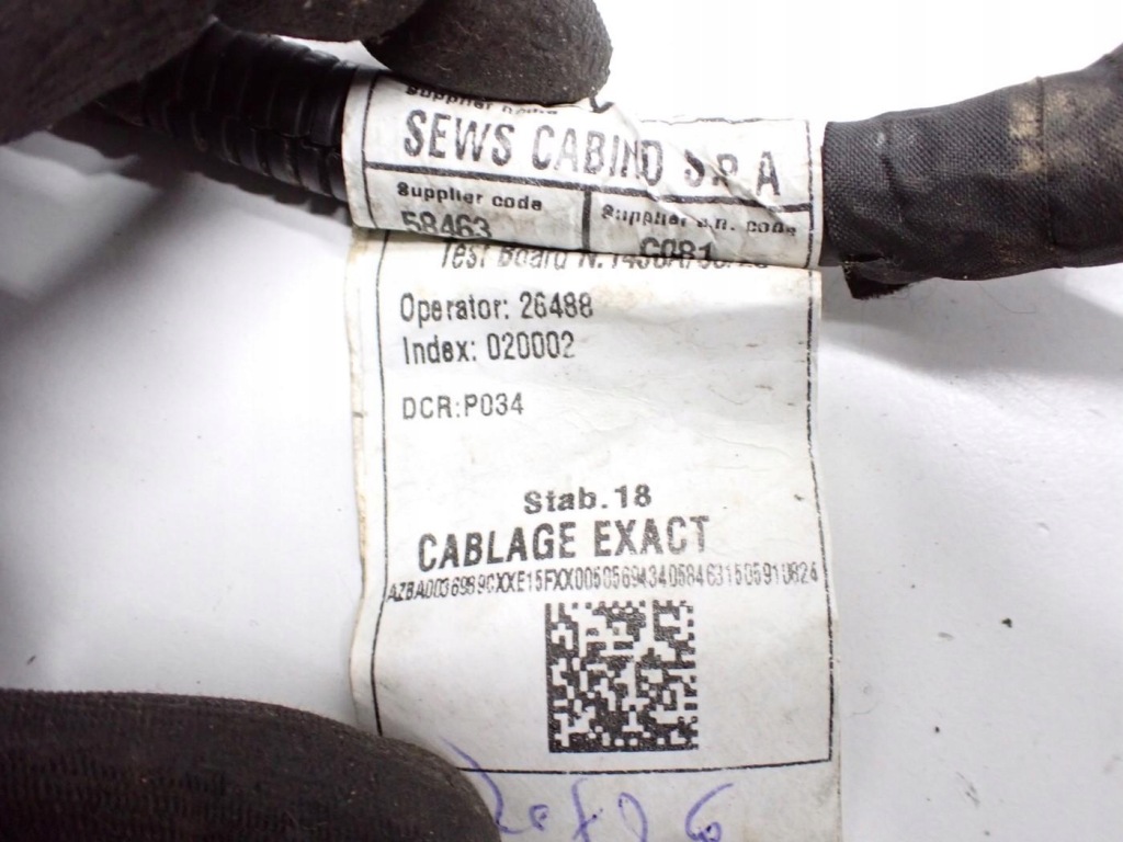 Жгут электропроводка pdc бампера перед 00505694340 alfa romeo tonale 24r с Разборки