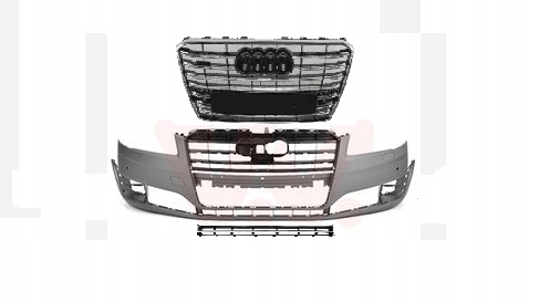 фото №1, Audi a8 d4 4f lift 2013-2017 бампер передній перед