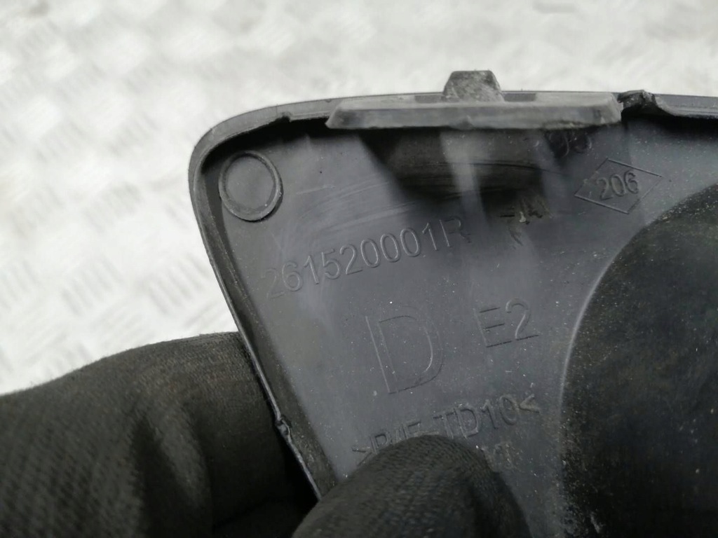 фото №3, Cc решітка бампера правий перед renault scenic iii