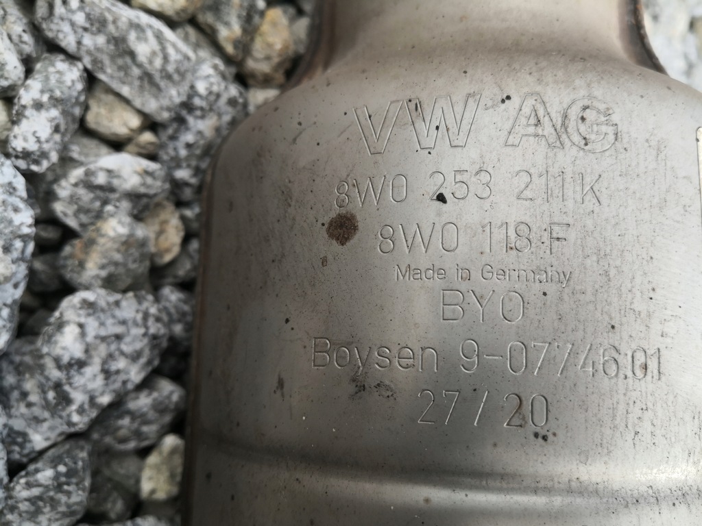 фото №7, Вихлоп гасник katalizatorr audi rs5 8w0253612e