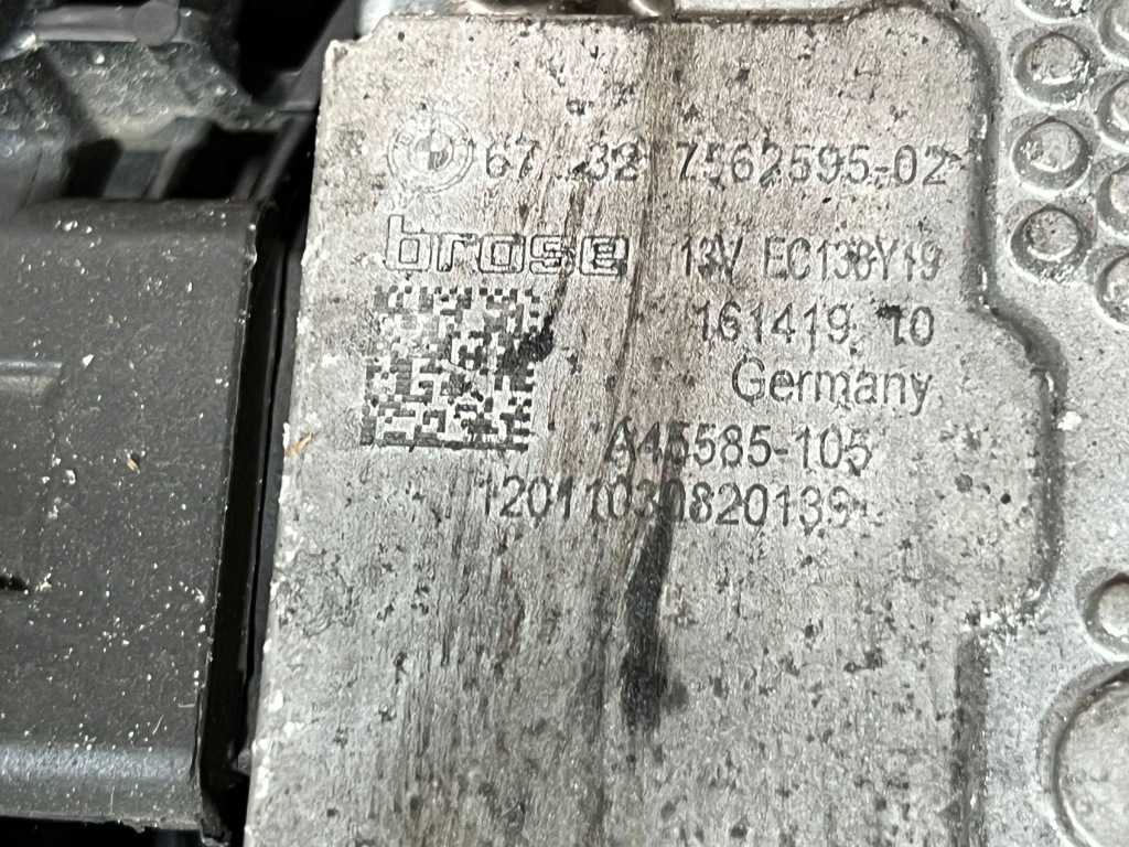 фото №6, Bmw x3 f25 x4 f26 вентилятор вентилятор радиатора 7593847 7562595