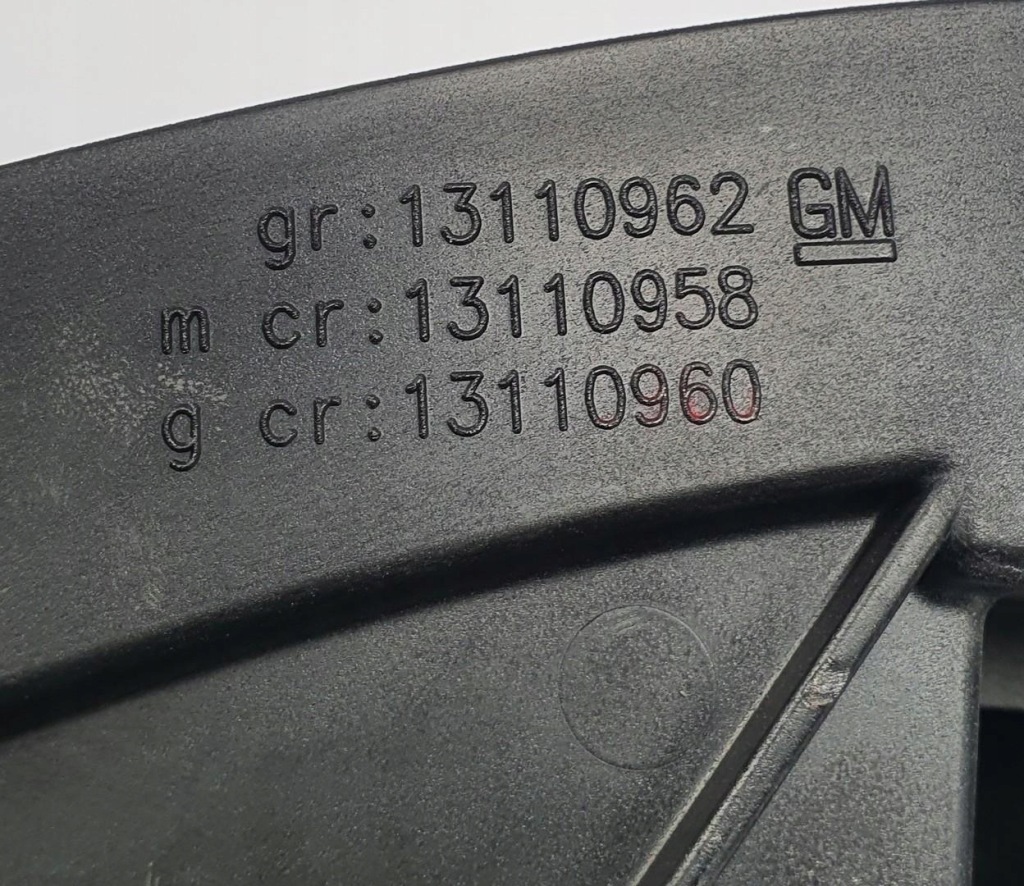 фото №4, Ручка внутренняя дверь левый задняя задняя opel corsa c lift 13110962