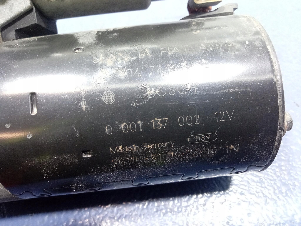 фото №5, Alfa romeo giulietta 1.4 t-jet стартер 51804744 198 a4000