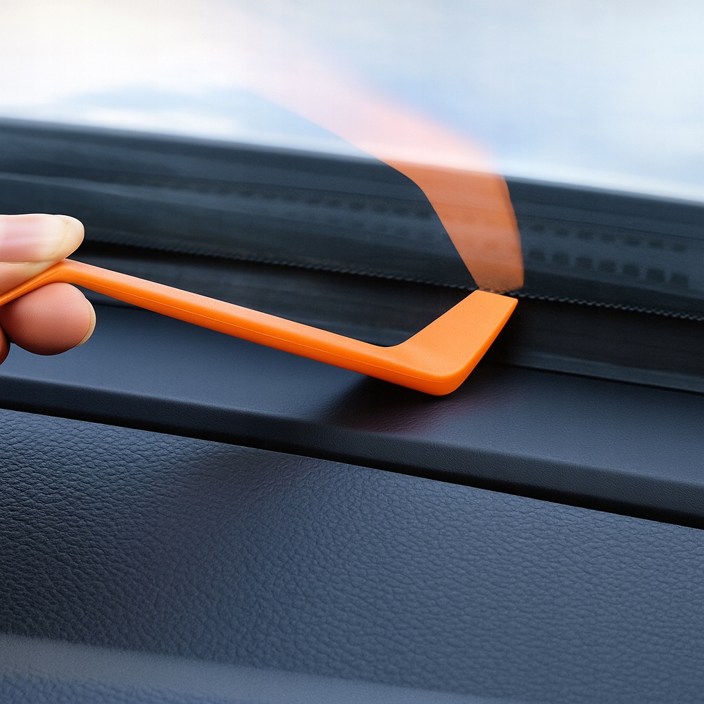 фото №15, Прокладка стекло передней жабо универсальная шумоизоляционная молдинг 1,6m