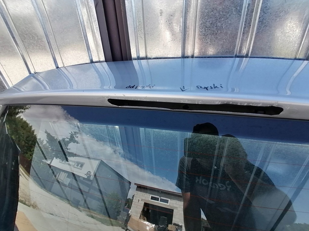 фото №9, Крышка багажника задняя стекло seat altea xl 06- оригинал лак la7w