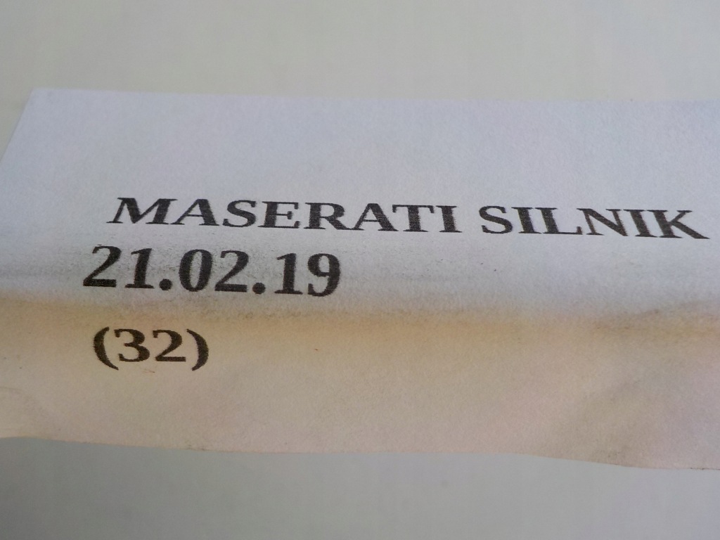 Шланг пального трубка maserati ghibli 3.0d Оригінал