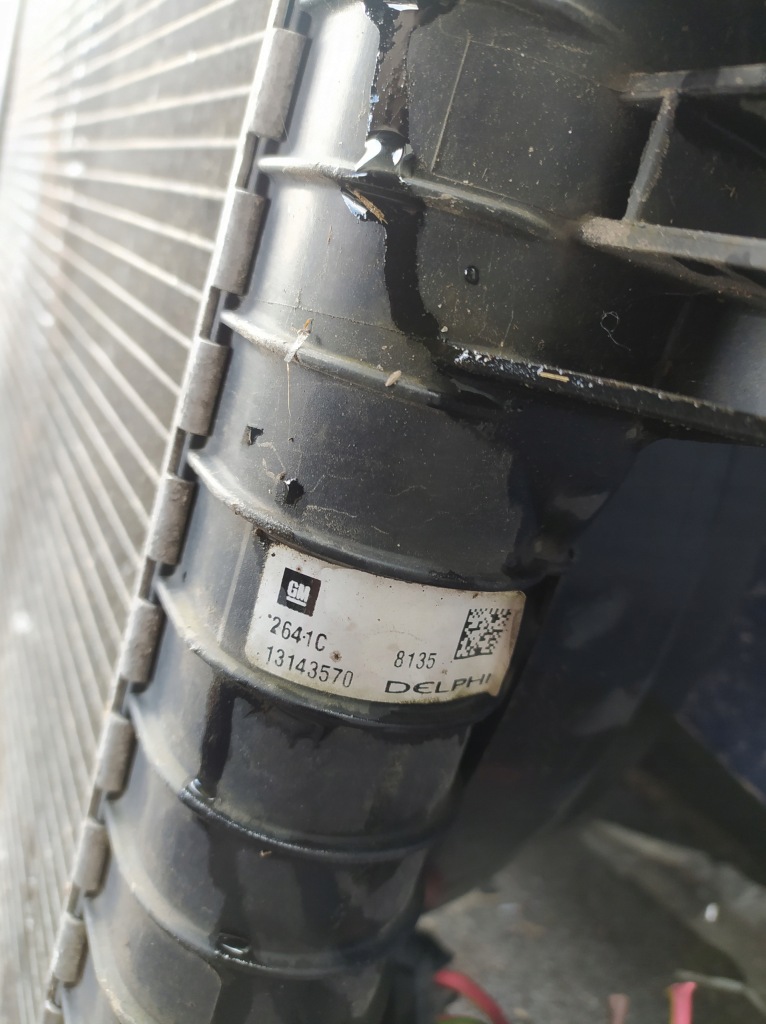 фото №7, Радіатор вентилятор opel zafira b astra iii h 1.9