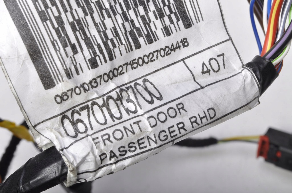 фото №8, Levante sq4 жгут электропроводка дверь левый перед 19r