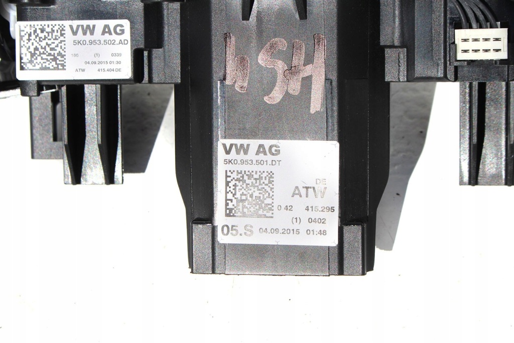 фото №7, Vw sharan переключатели рычаг 5k0953502ad 5k0953501dt переключатель переключатели