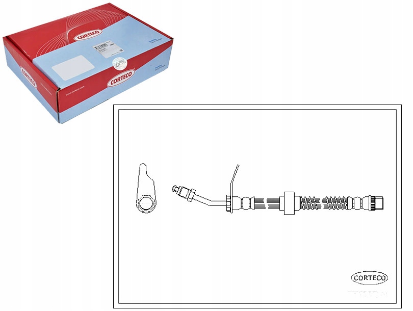 фото №1, Corteco шланг гальмівний opel movano combi 2.2 dt