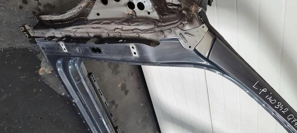 фото №7, Q7 4m ii sq7 поріг обшивка поріг блок двигуна лівий чверть ліва lz7s