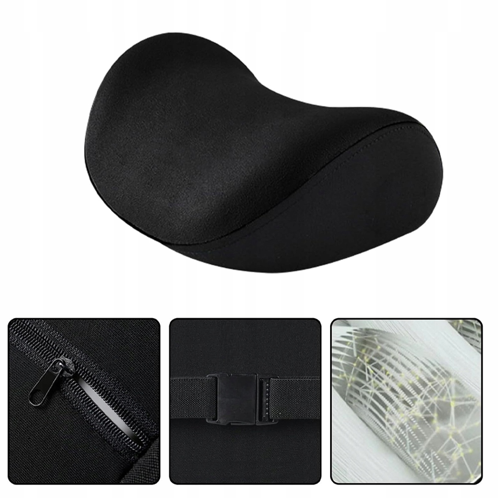 фото №12, Подушка автомобильная дорожный подголовник pod głowę-czarna