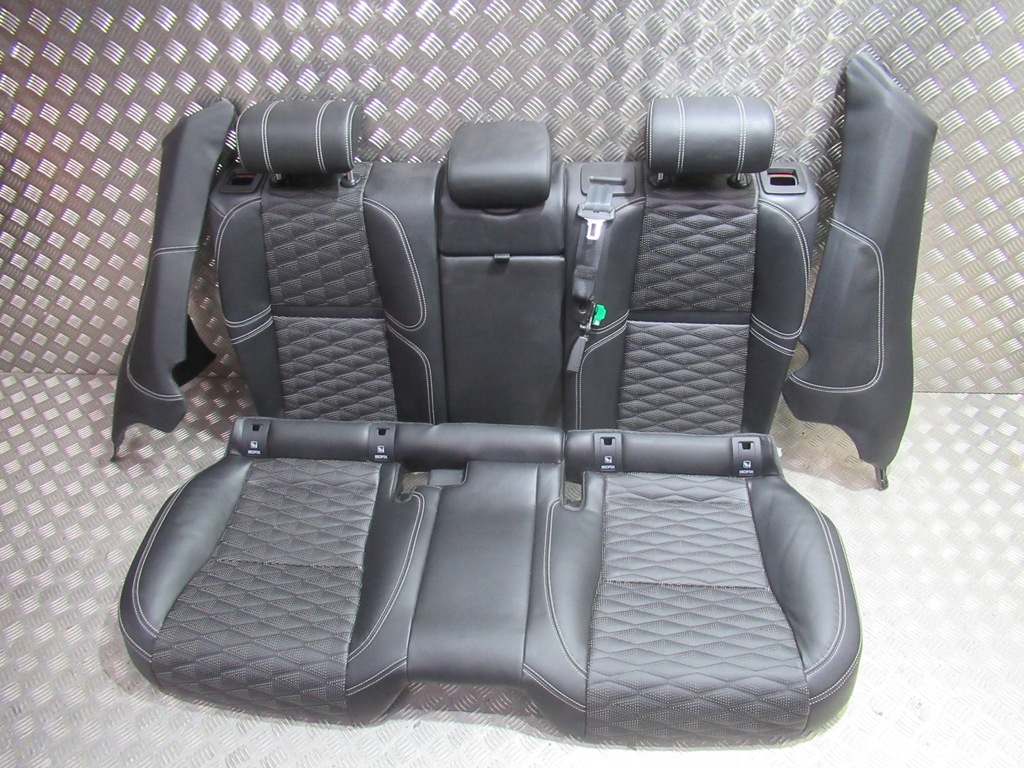 фото №11, Land rover range velar кожа сиденья заднее сиденье обшивки салон полный