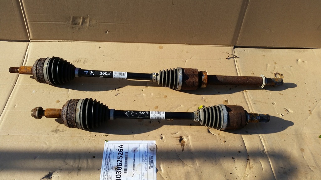 фото №1, Renault fluence ze привідний вал перед ліва lub права