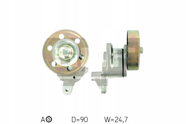 Skf ролик натягувача ремінь клиновий 1662027020 166 Ціна