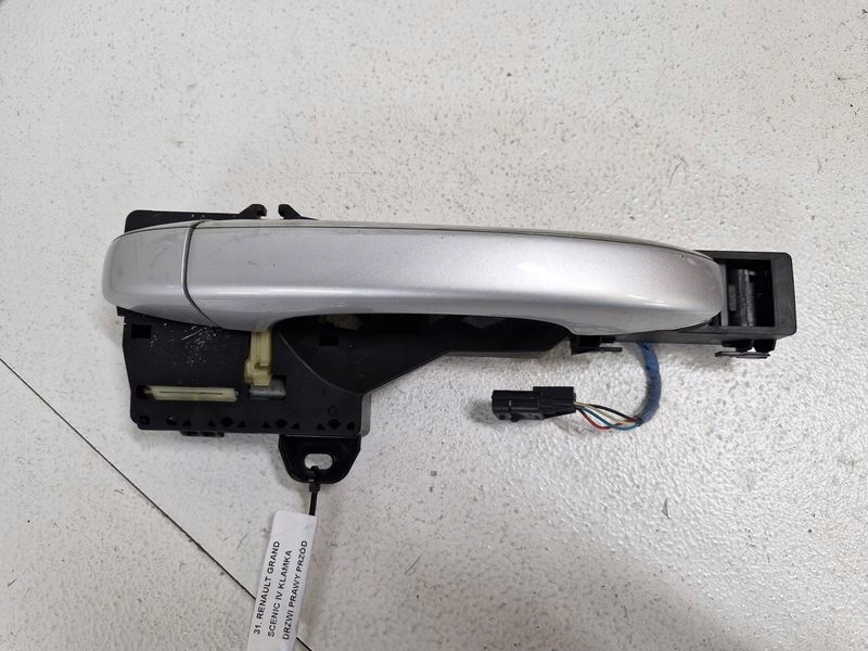 фото №1, Renault scenic iv 4 ручка двері правий перед з хром 4 pin