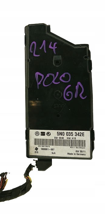 фото №1, Skoda оригінальний номер 5n0035342e