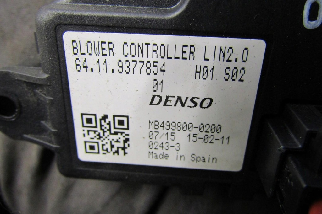 фото №6, Повітродувка вентилятор обігрівача mini f55 f56 9377854