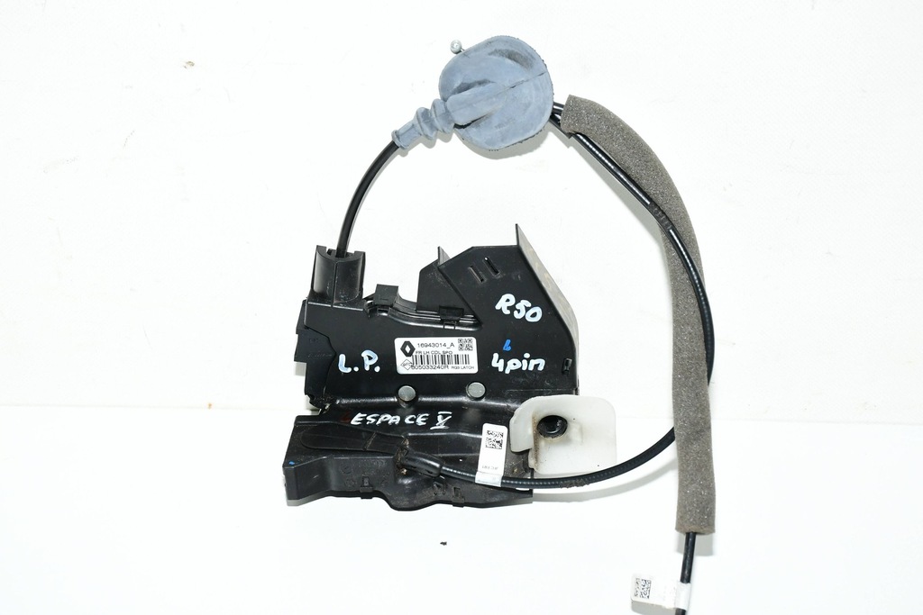фото №1, Замок двері лівий перед 4pin 805033240r renault espace v