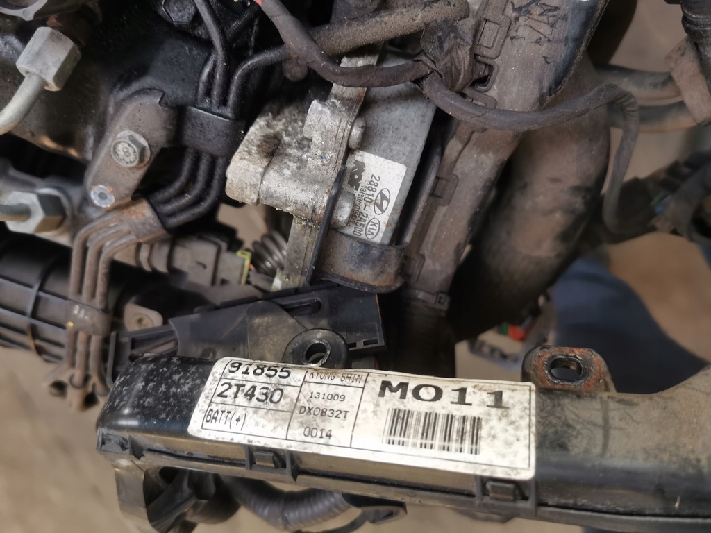 фото №9, Двигун kompletny d4fd 1.7 crdi kia optima hyundai