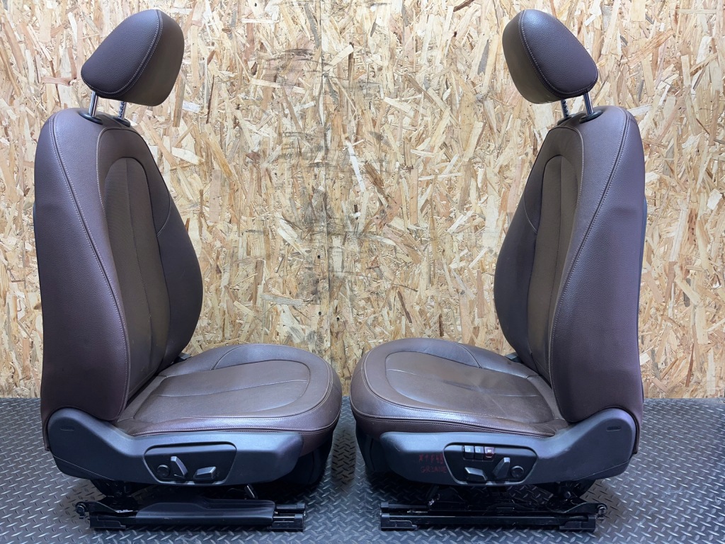 фото №6, Сидіння заднє сидіння обшивки bmw x1 f48 електричний підігрів пам'ять europa коричневі