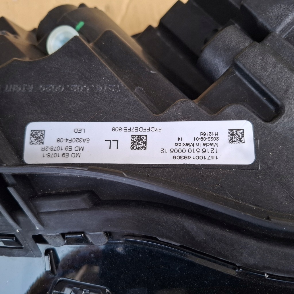 фото №15, Bmw 2 m2 g43 g42 g87 лампа перед full led права ліва 5a320f4 5a320f3 gold