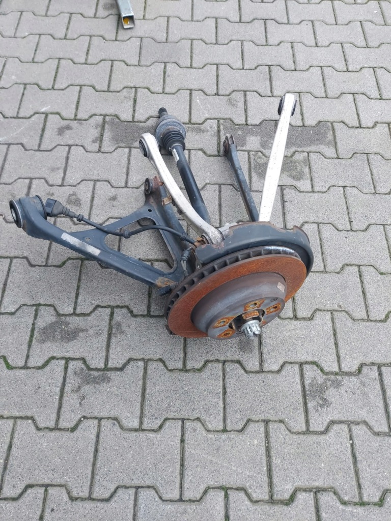 фото №3, Cayenne ii 7p5 поворотний кулак правий задня ступиця комплект