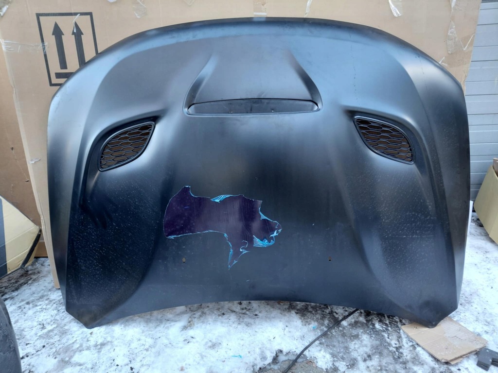 фото №8, Капот кришка двигуна dodge durango srt 2021-2025 алюміній + ґрати tanio