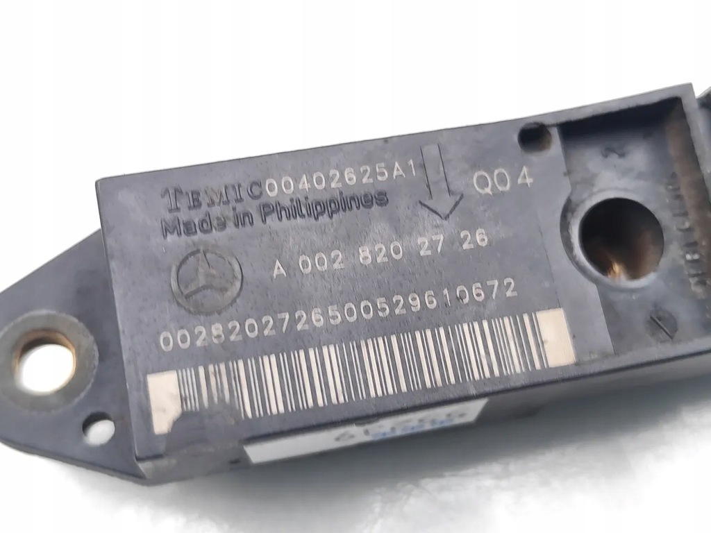 фото №7, Mercedes-benz e-class датчик удару подушка безпеки 2005 седан 4/5dr 00402625a1