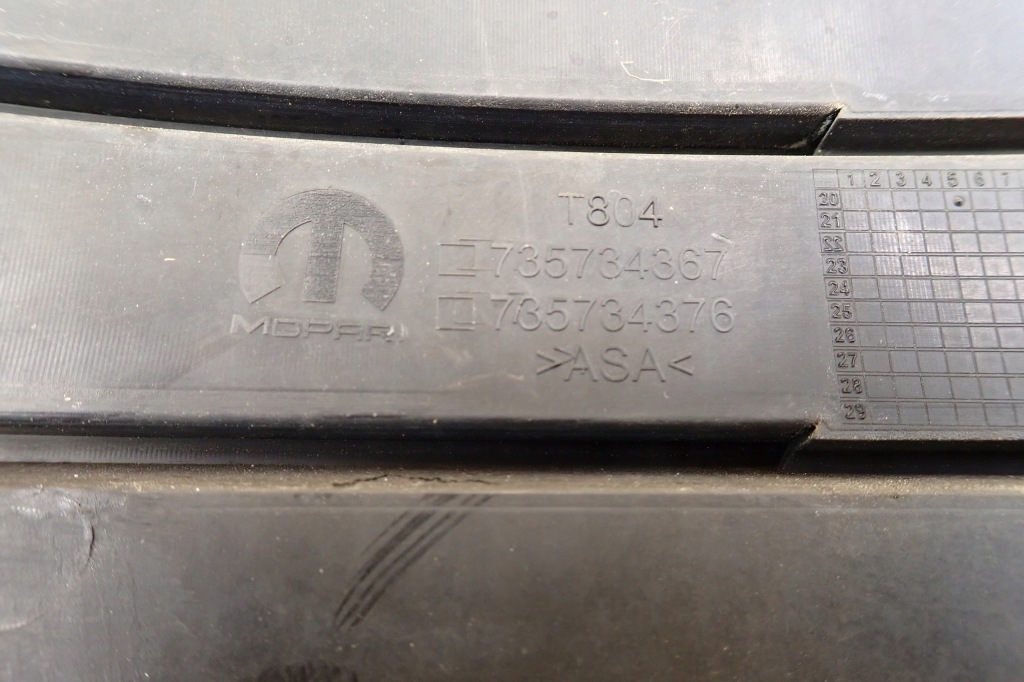 фото №13, Fiat tipo 2 lift 20- решітка радіатора молдинг захист бампера передня 735734367 оригінальний номер