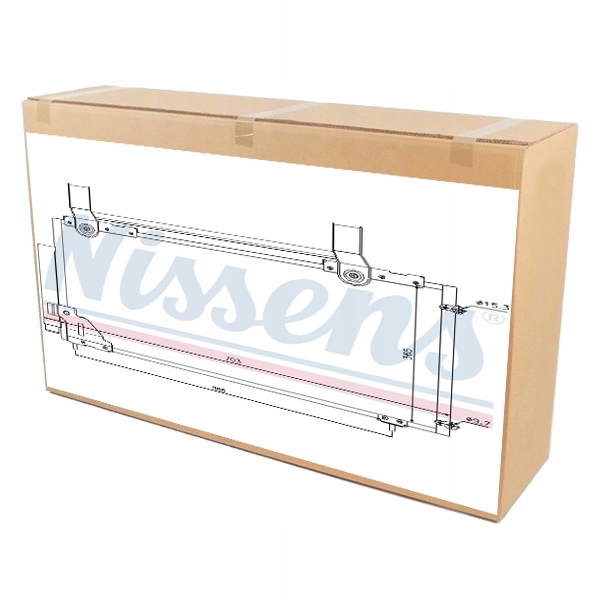 фото №1, Nissens 94735 конденсатор, кондиціонер