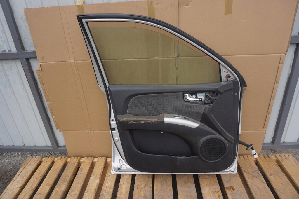 фото №14, Kia sportage ii je двері ліва передні 9s молдинг сріблястий скло nr.80